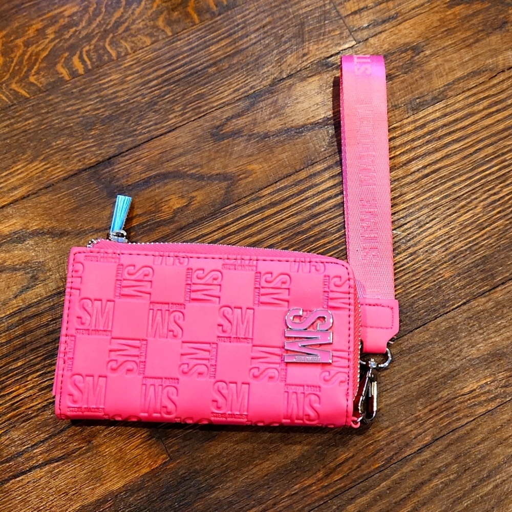 Pink Steve Madden Wristlet wallet